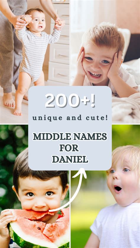 daniel middle names